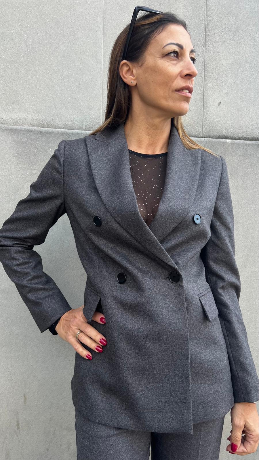 Giacca doppiopetto MA4024F KONTATTO