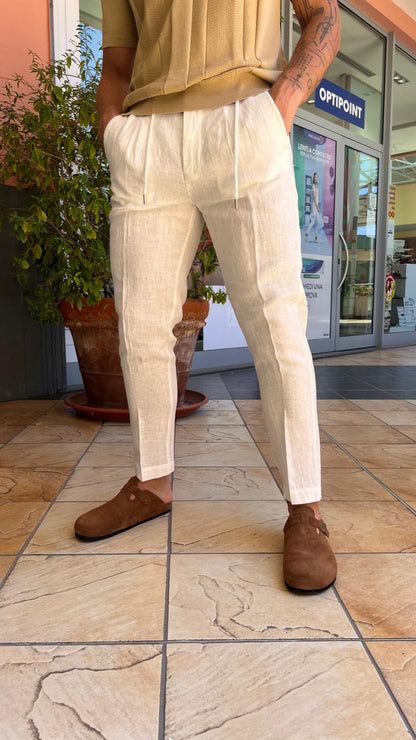 Pantalaccio 100% lino MARKUP MK15109