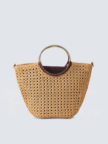 Borsa con lavorazione intrecciata REPLAY