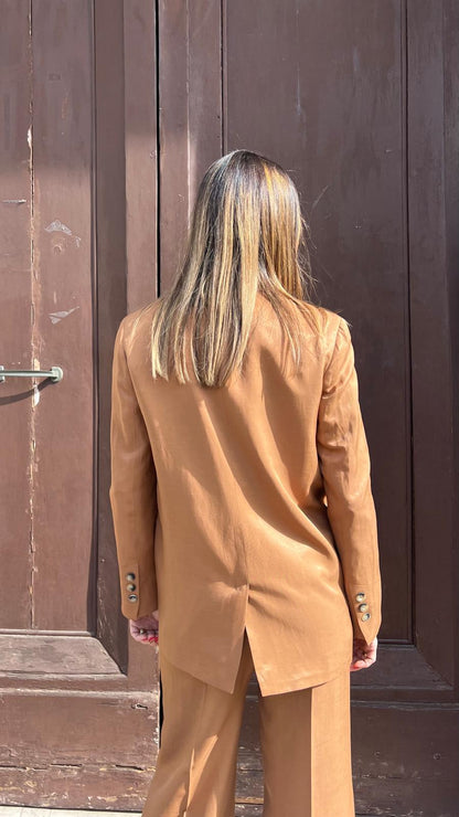 Giacca viscosa/lino HAVEONE JCB-Q021