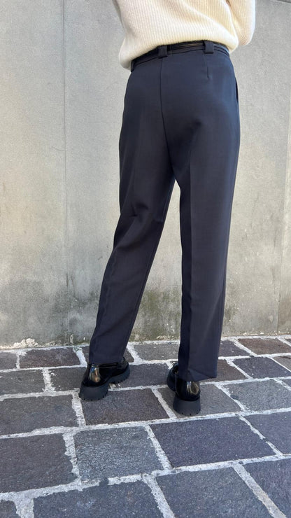 Pantaloni con cintura LILI SIDONIO