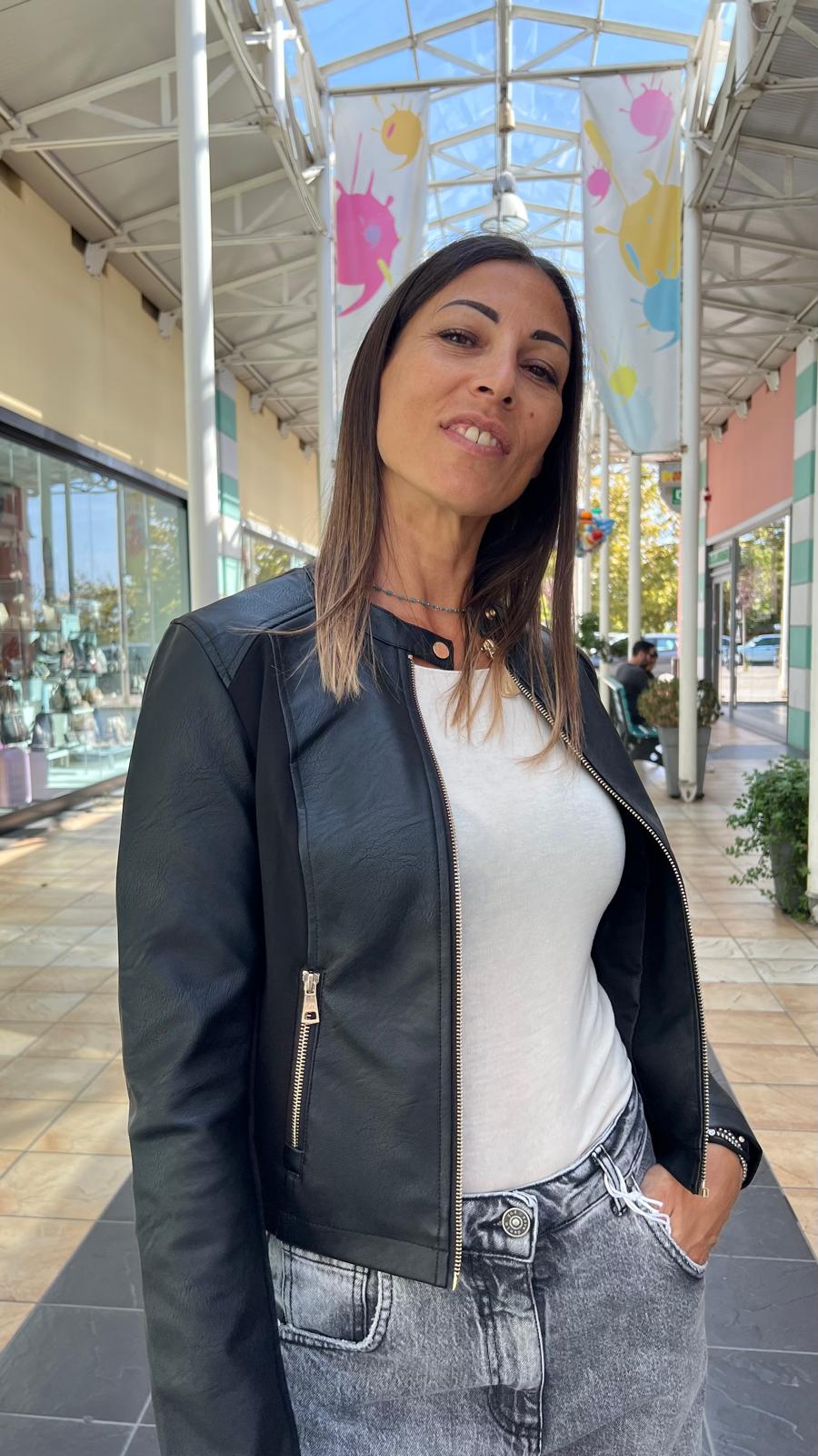 Giubbino ecopelle MARKUP