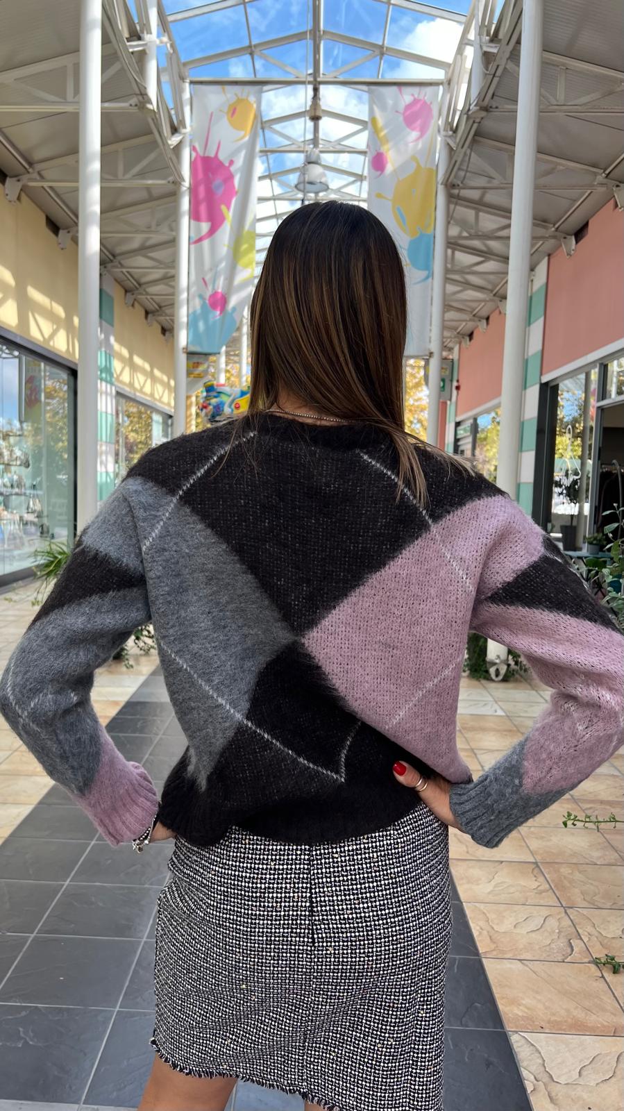 Maglione rombi LOKITA