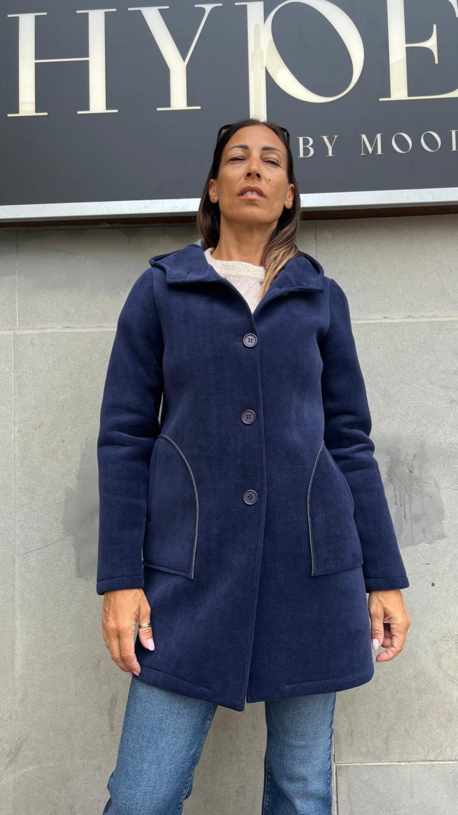 Cappotto LOKITA blu