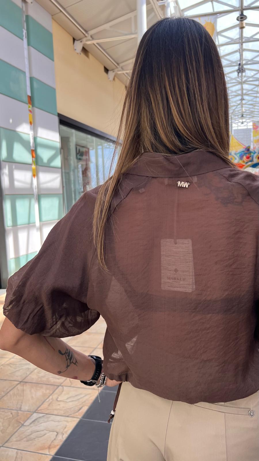 Camicia cropped MARKUP MW1630015