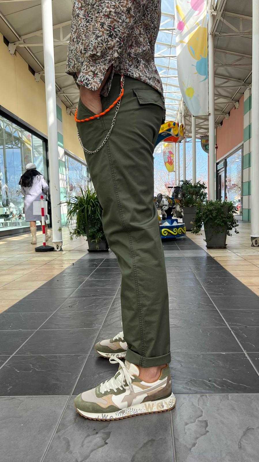 Pantalone chino con catena IMPERIAL P81983002
