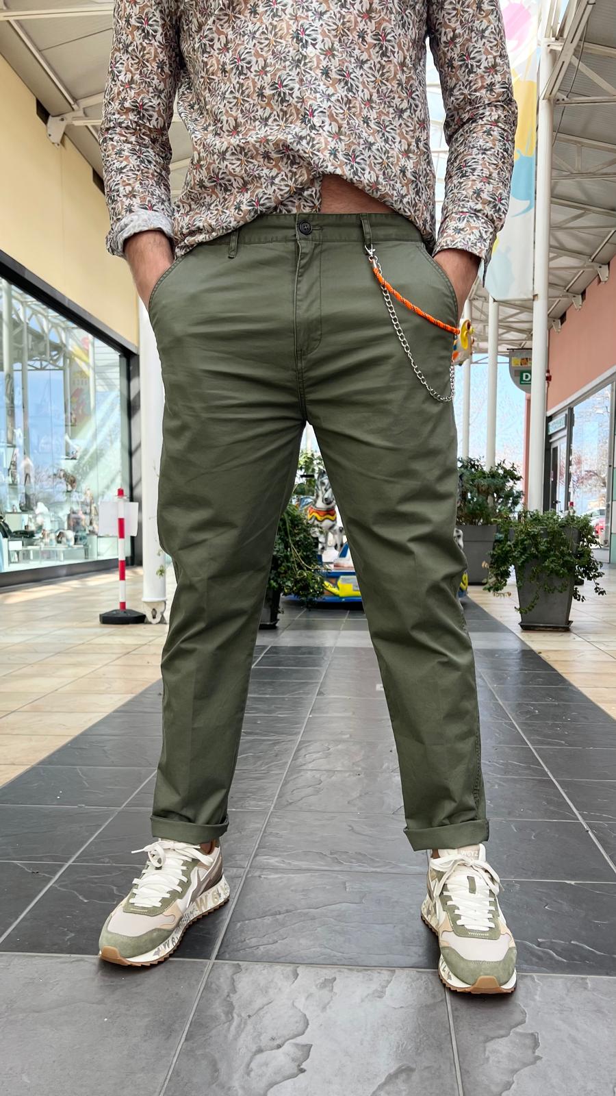 Pantalone chino con catena IMPERIAL P81983002