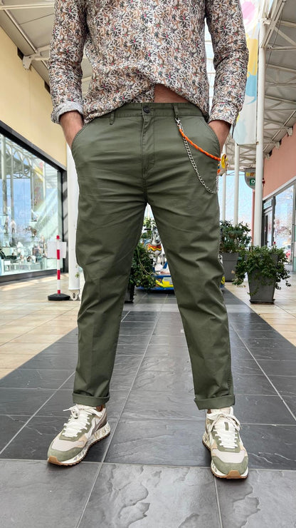 Pantalone chino con catena IMPERIAL P81983002