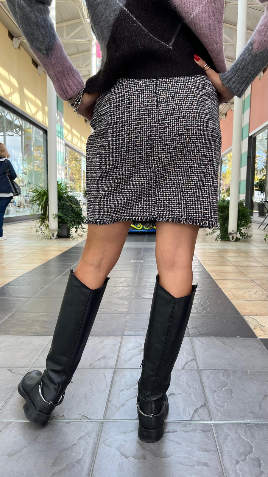 Gonna in tweed MOLLY BRACKEN