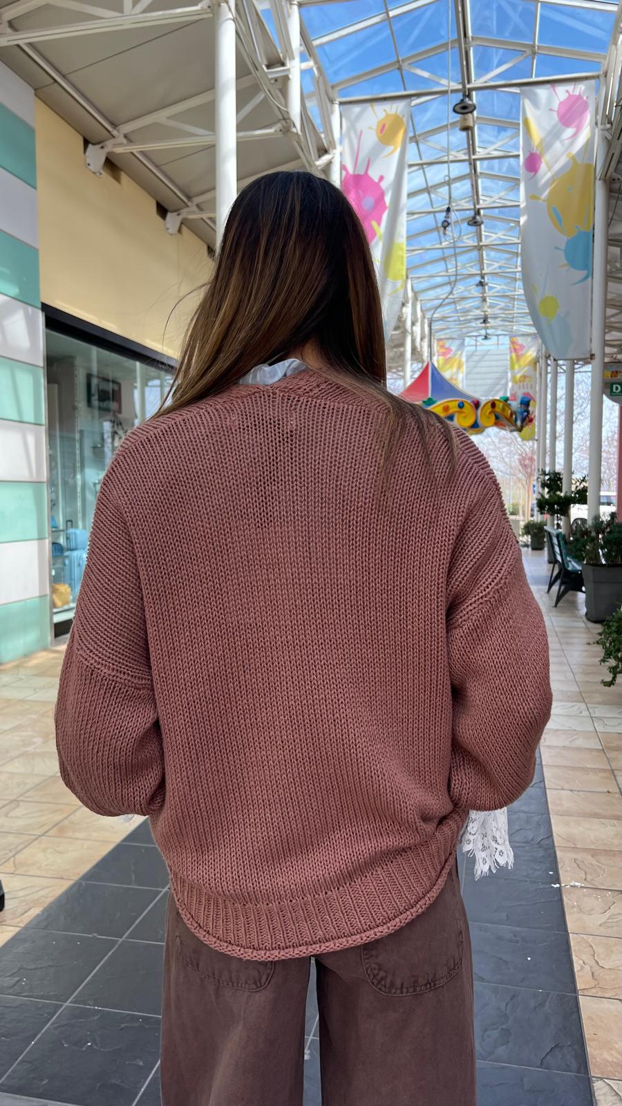Cardigan 3 bottoni HAVE ONE JIT-Q007