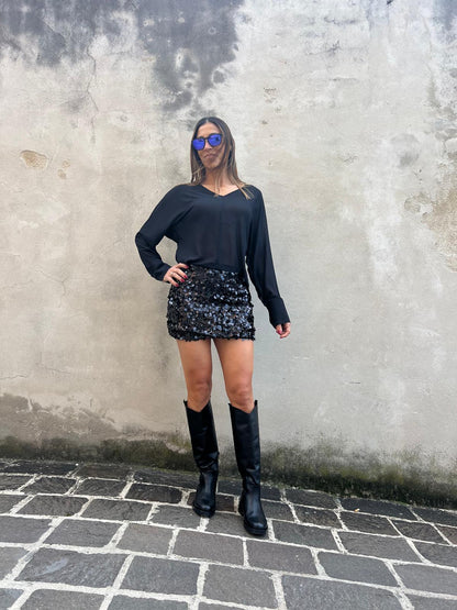 Abito paillettes B843F KONTATTO