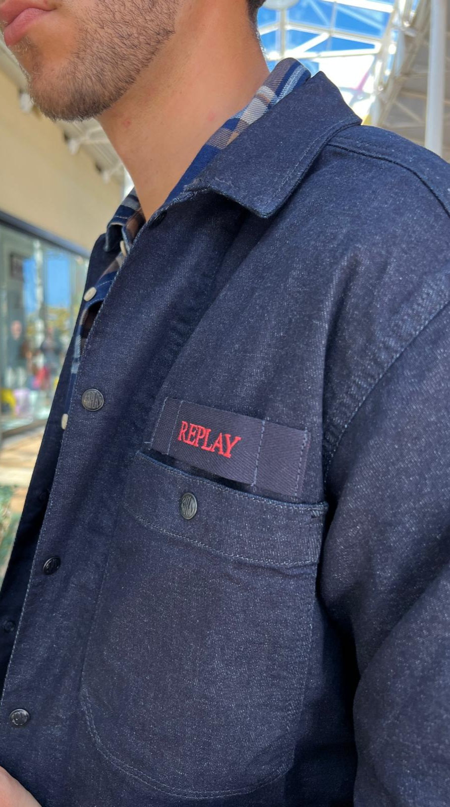 Over Shirt Denim Replay