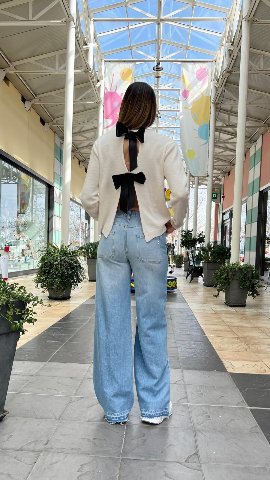 Jeans gamba ampia PLEASE