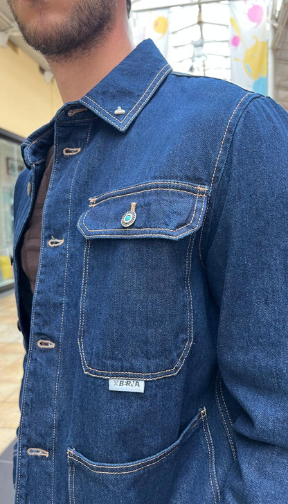 Feel jacket denim BERNA