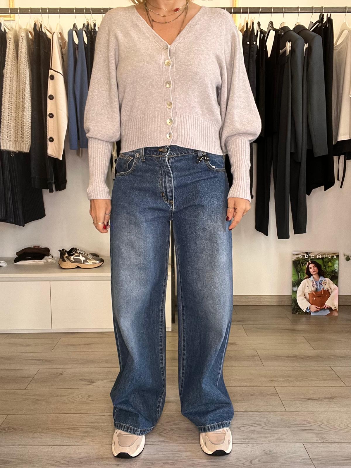 Jeans wide leg BELLA HAVEONE