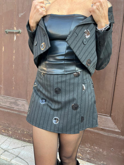 Shorts con pannello LOK12292 LOKITA