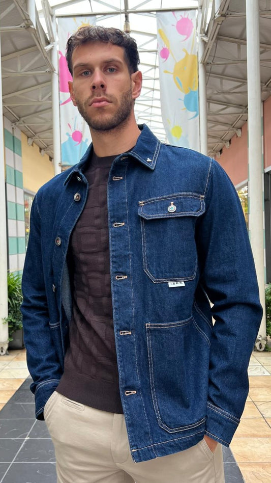 Feel jacket denim BERNA