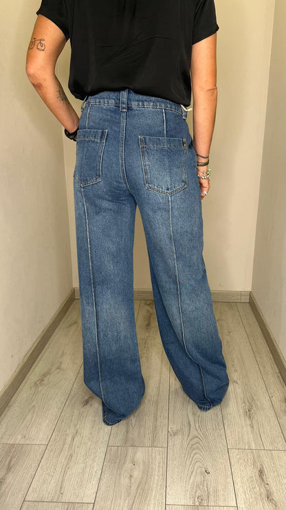 Jeans wide leg MARKUP