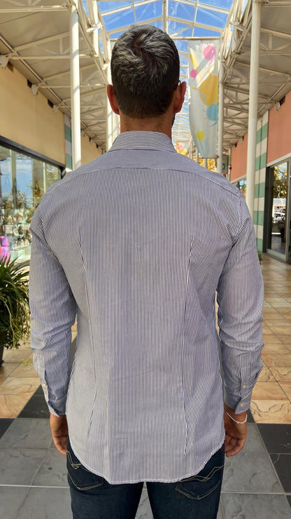 Camicia a righe C64073I367 IMPERIAL