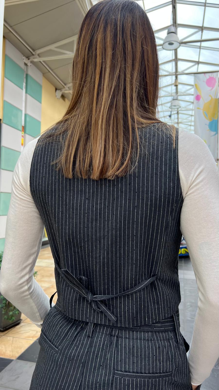 Gilet gessato MOLLY BRACKEN