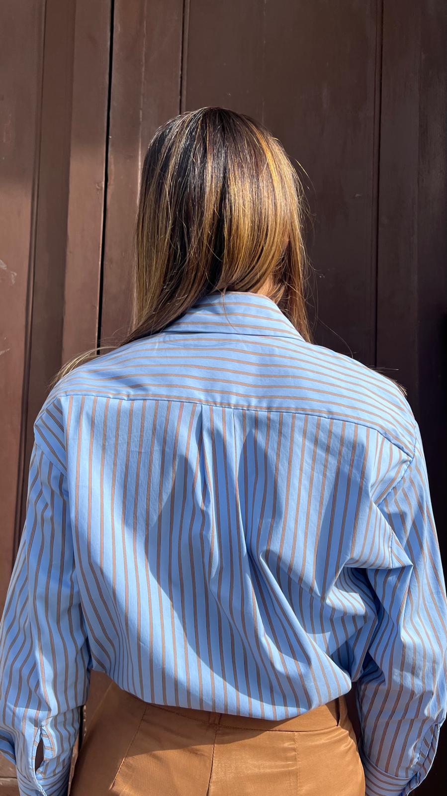 Camicia a righe HAVEONE CGE-Q040