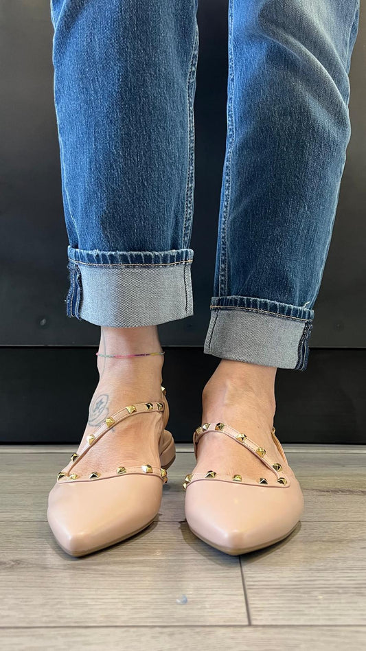Ballerina con borchie BOTTEGA LOTTI