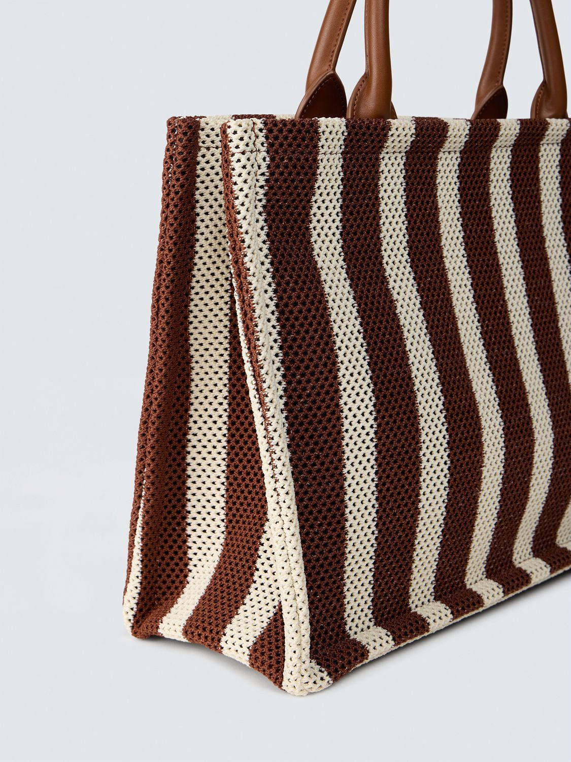 Borsa shopper a righe REPLAY FW3836