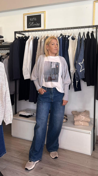 T-shirt con stampa SH004400 SUSY MIX