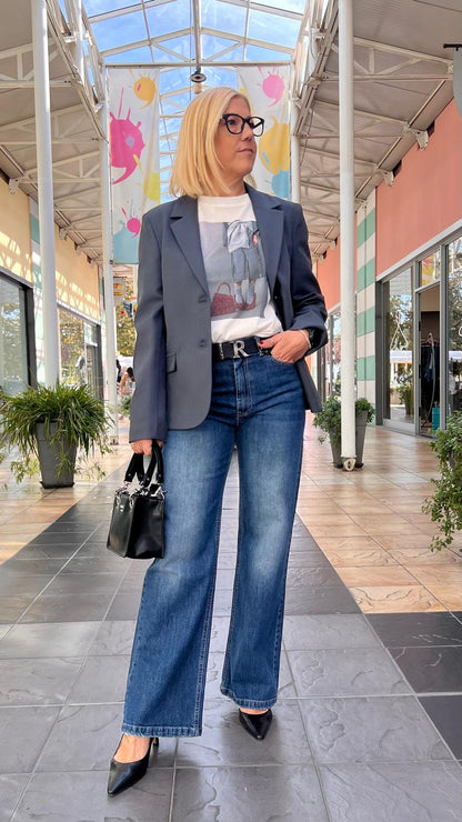 Jeans wide leg CARY REPLAY