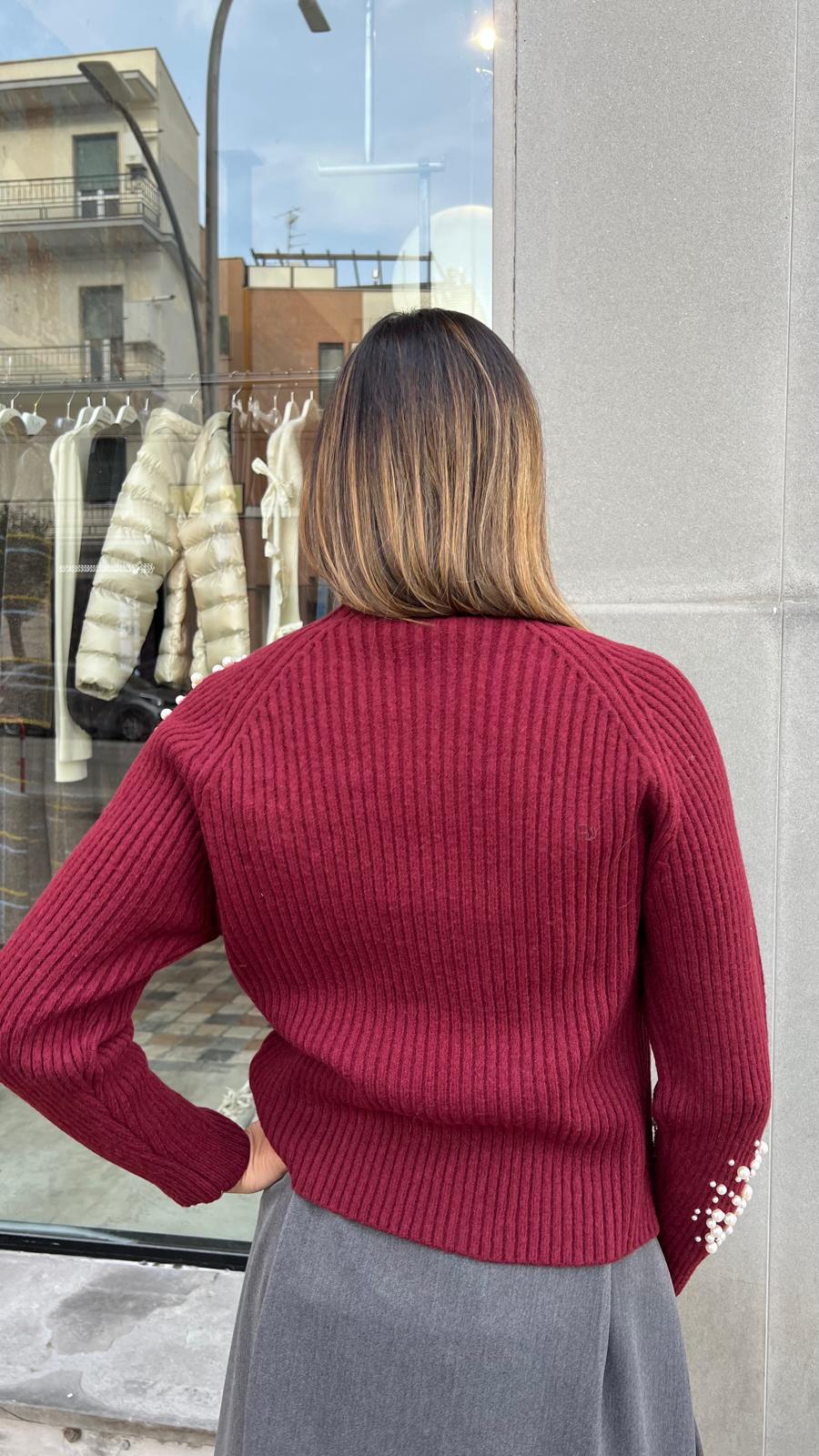 Maglione con perle HAVEONE