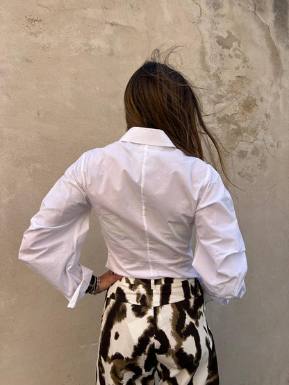 Camicia con arricciature IMPERIAL COA5LKU