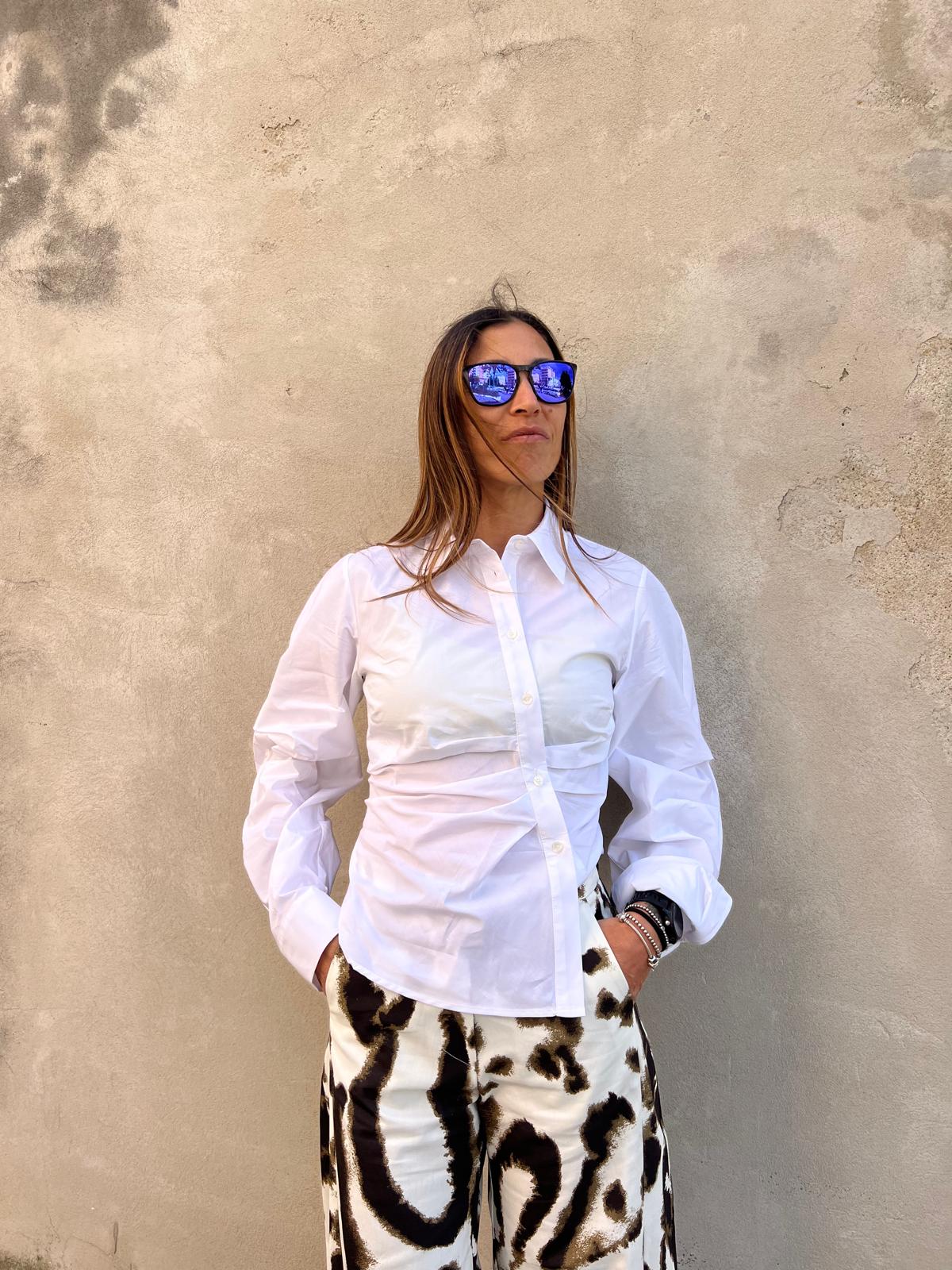 Camicia con arricciature IMPERIAL COA5LKU