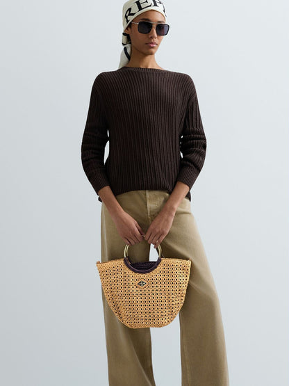 Borsa con lavorazione intrecciata REPLAY