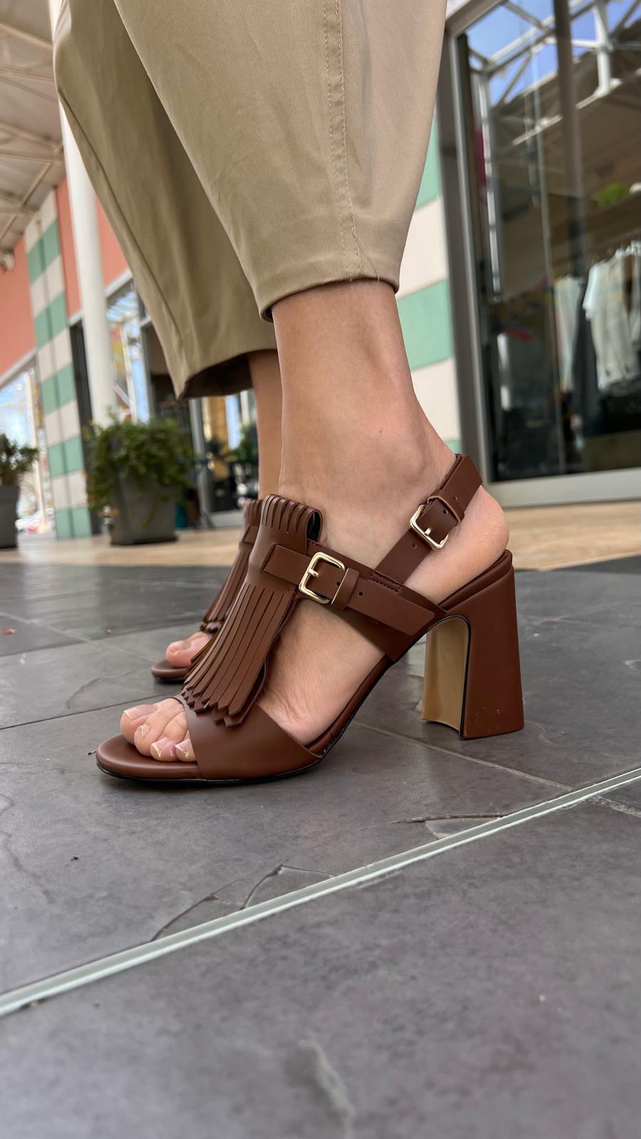 Scarpe con tacco a block heel BOTTEGA LOTTI 6293F061