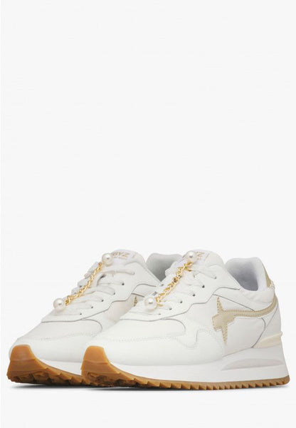 Sneakers in pelle e tessuto tecnico YAK-W W6YZ