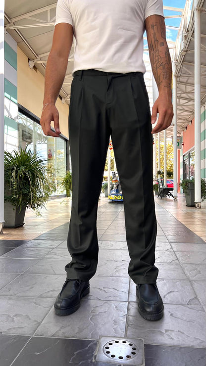 Pantaloni regular-fit con pinces PD3MMBV