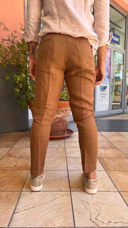 Pantalaccio in 100% lino MARKUP MK15109