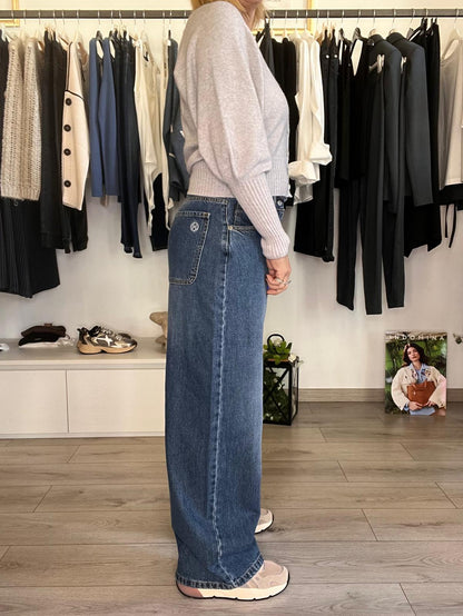 Jeans wide leg BELLA HAVEONE