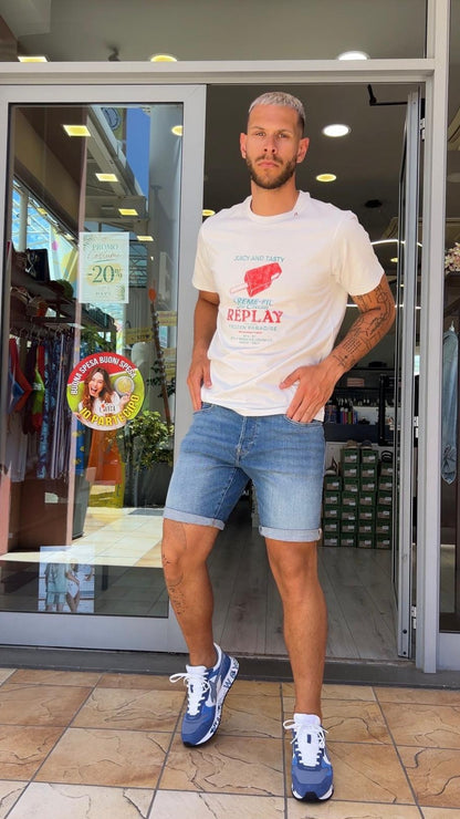 Bermuda in jeans REPLAY MA981Y