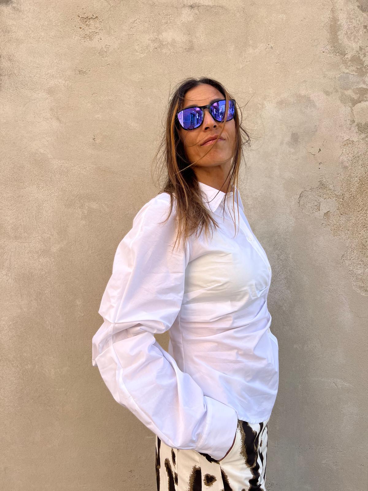 Camicia con arricciature IMPERIAL COA5LKU