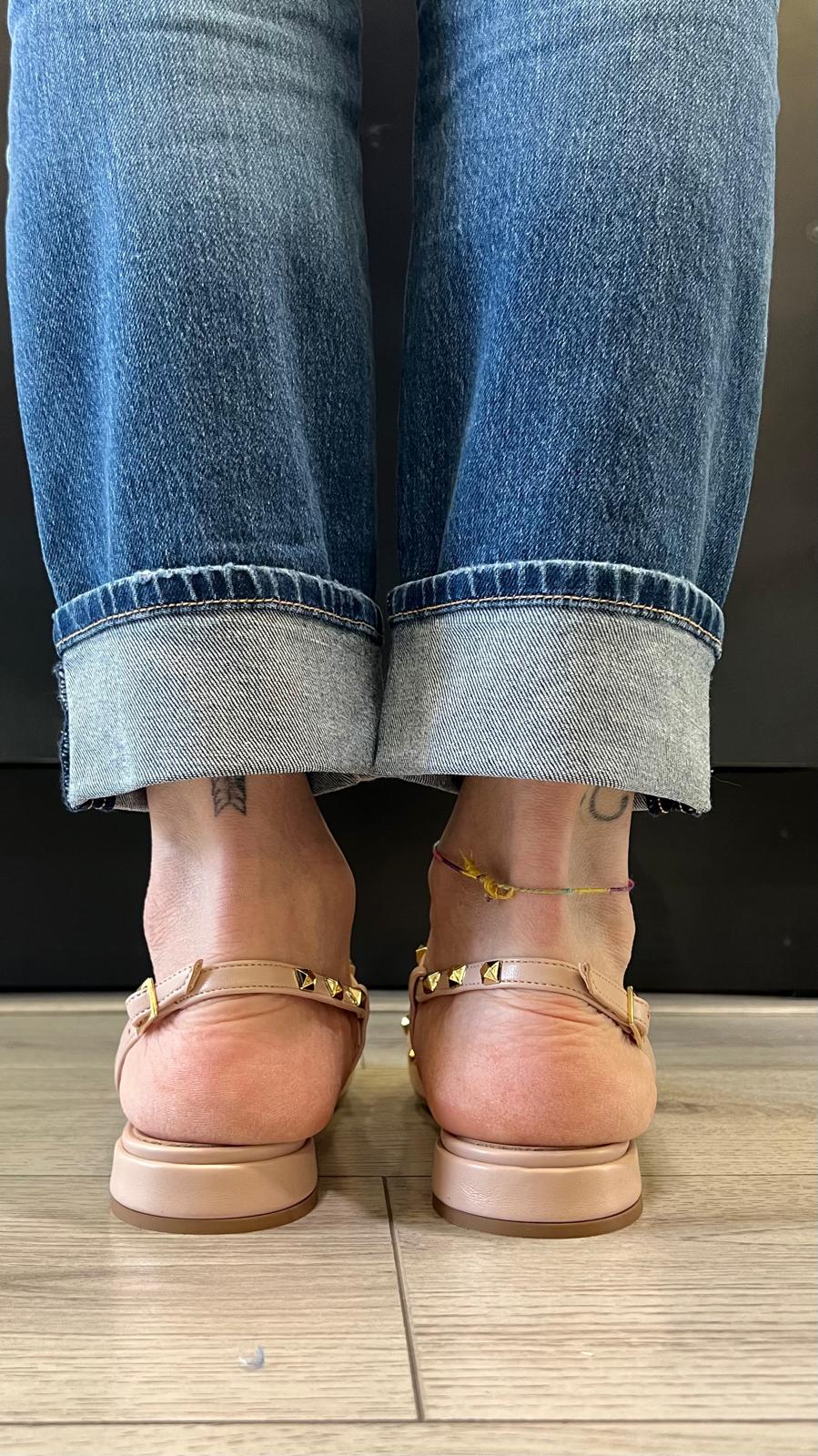 Ballerina con borchie BOTTEGA LOTTI