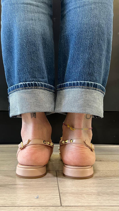 Ballerina con borchie BOTTEGA LOTTI