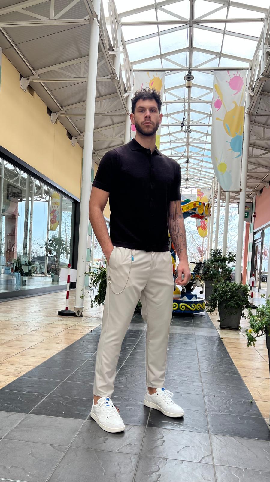 Pantalone con catena IMPERLA PB51LBQ