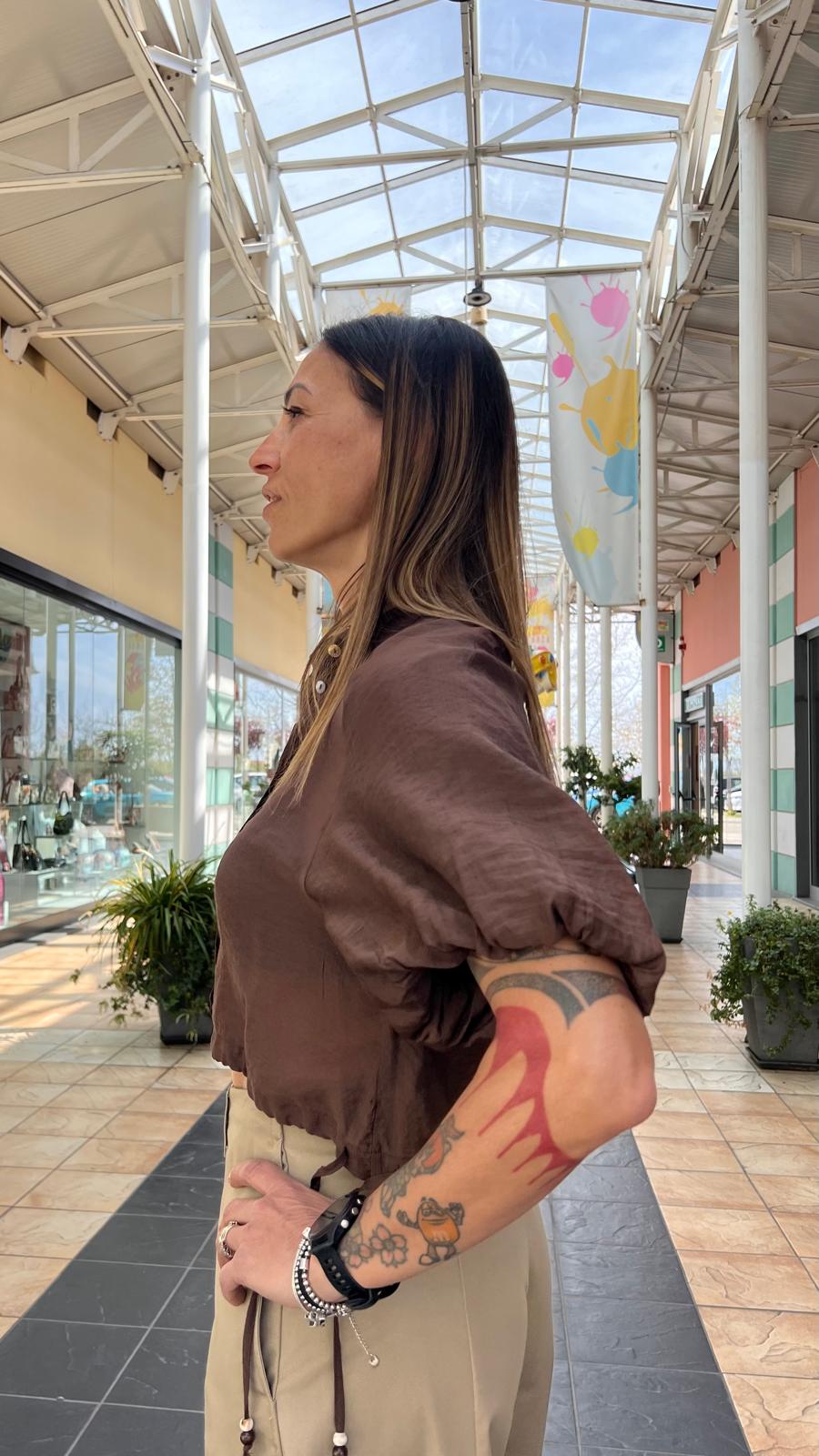 Camicia cropped MARKUP MW1630015