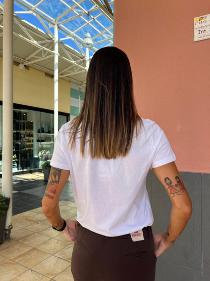 T-Shirt KONTATTO con applicazioni