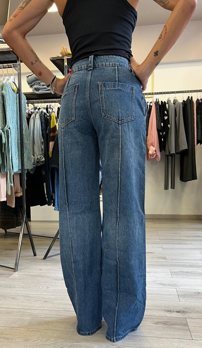 Jeans wide leg MARKUP