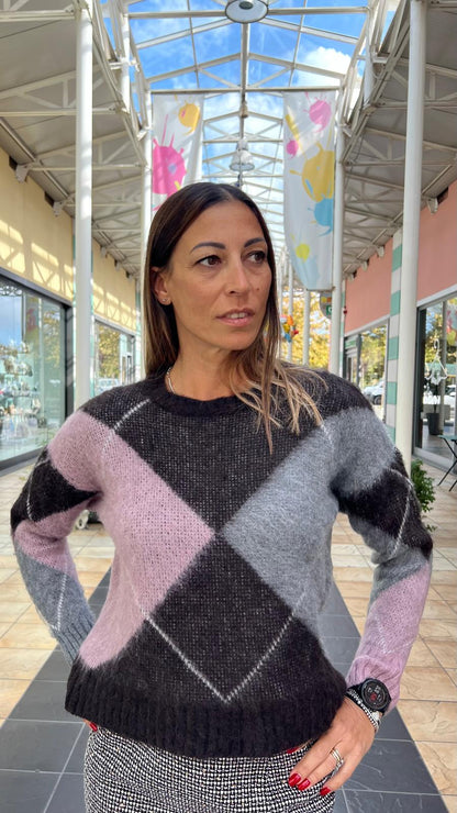 Maglione rombi LOKITA