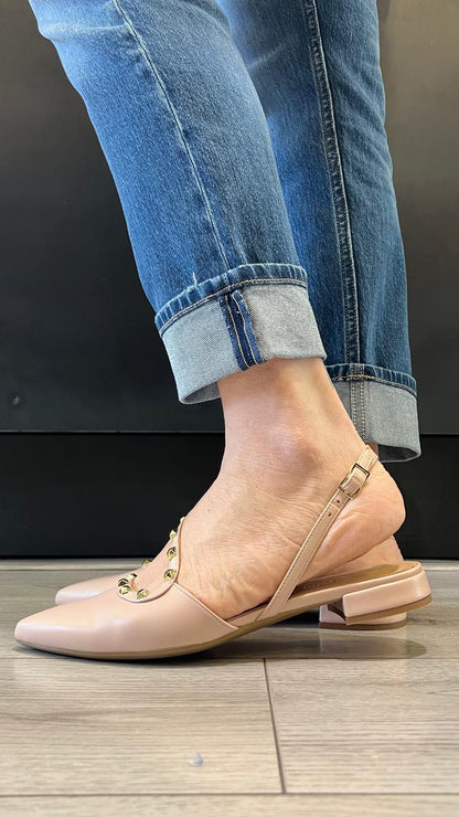 Ballerina con borchie BOTTEGA LOTTI